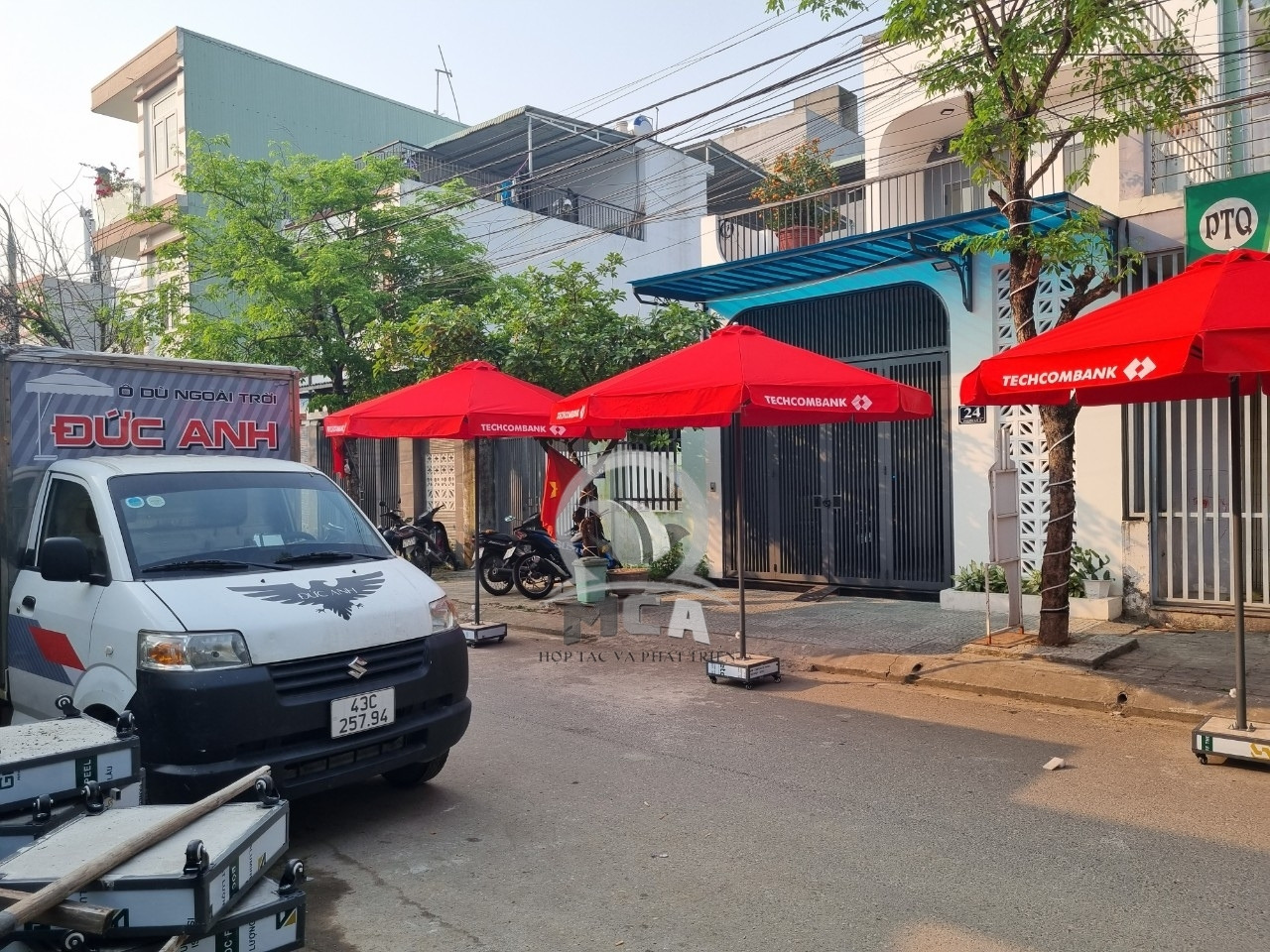 Ô dù chính tâm tròn Đức Anh