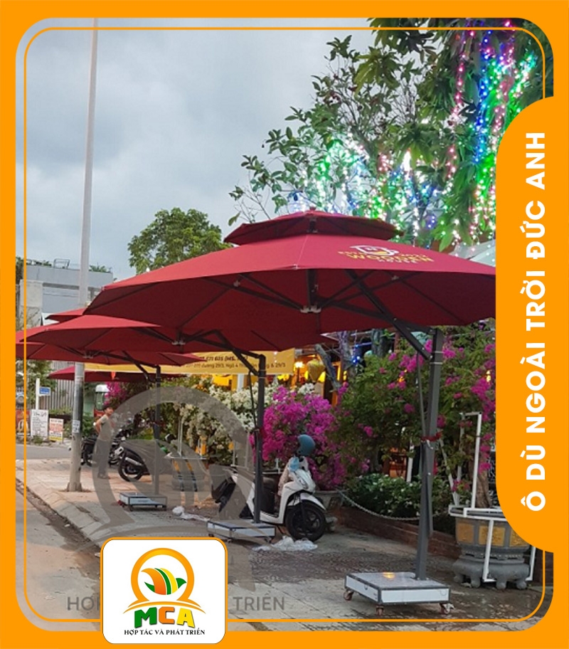 Dù Lệch Tâm Tròn 3m