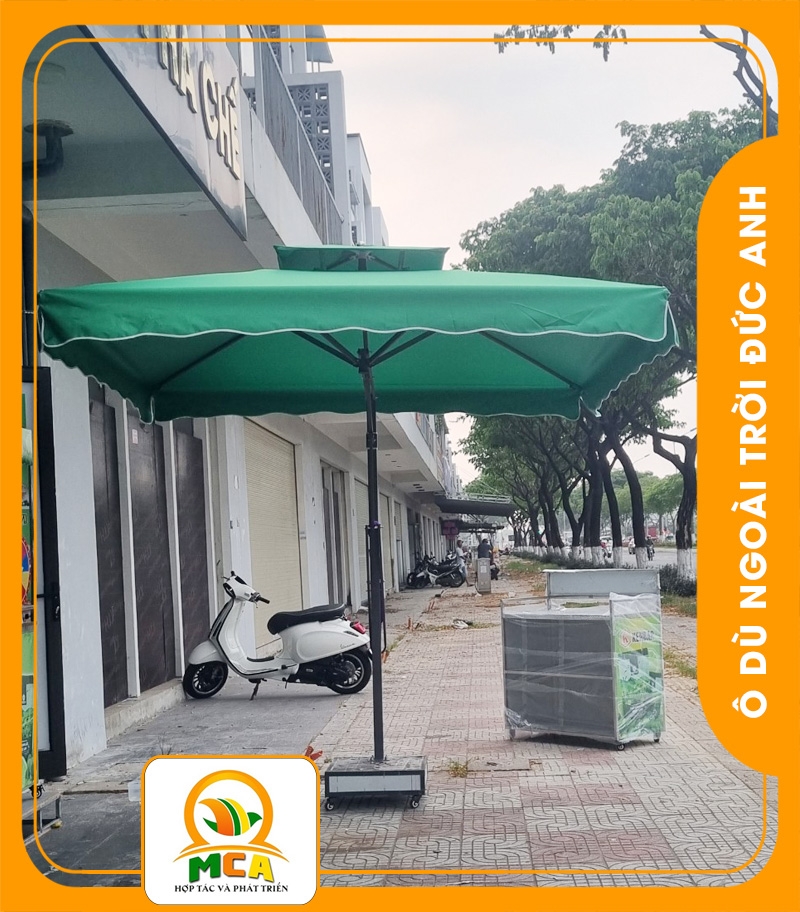 Dù Lệch Tâm Vuông 2,5*2,5m