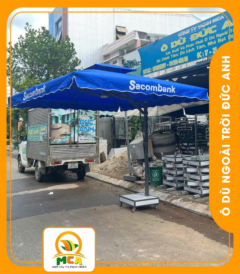 Dù Lệch Tâm Vuông 2,5*2,5m