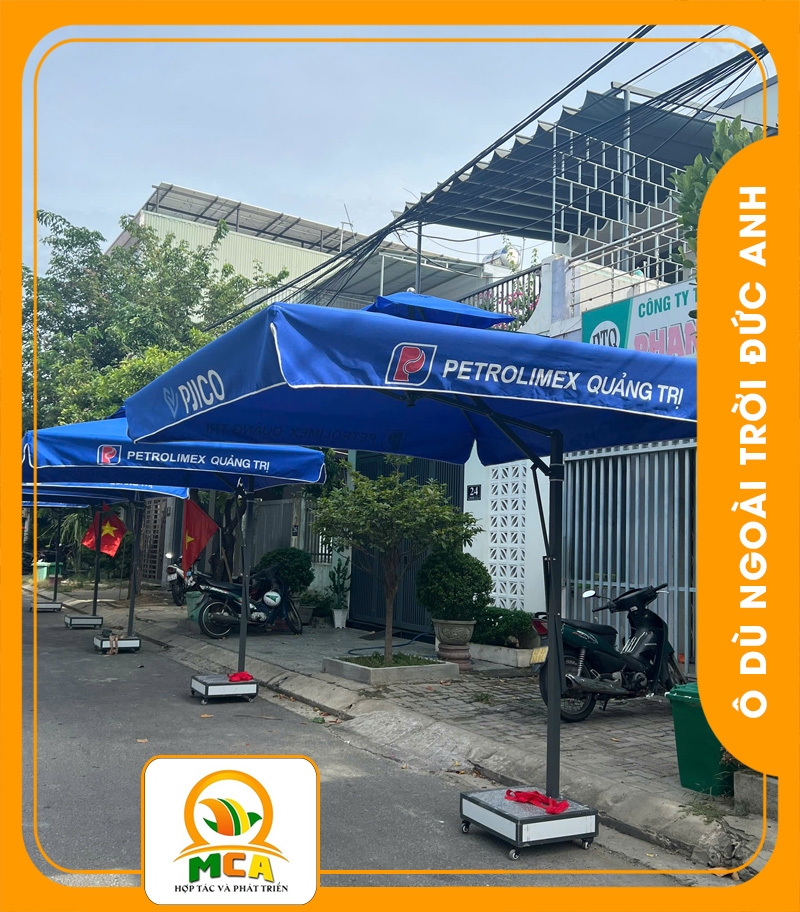Dù Lệch Tâm Vuông 2,5*2,5m