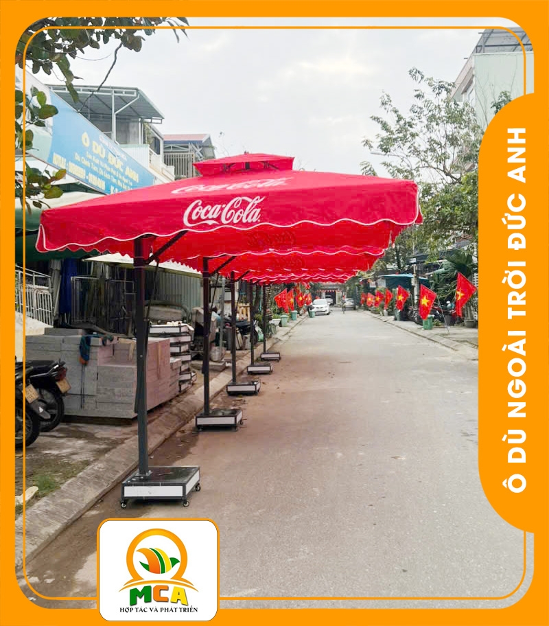 Dù Lệch Tâm Vuông 2,5*2,5m
