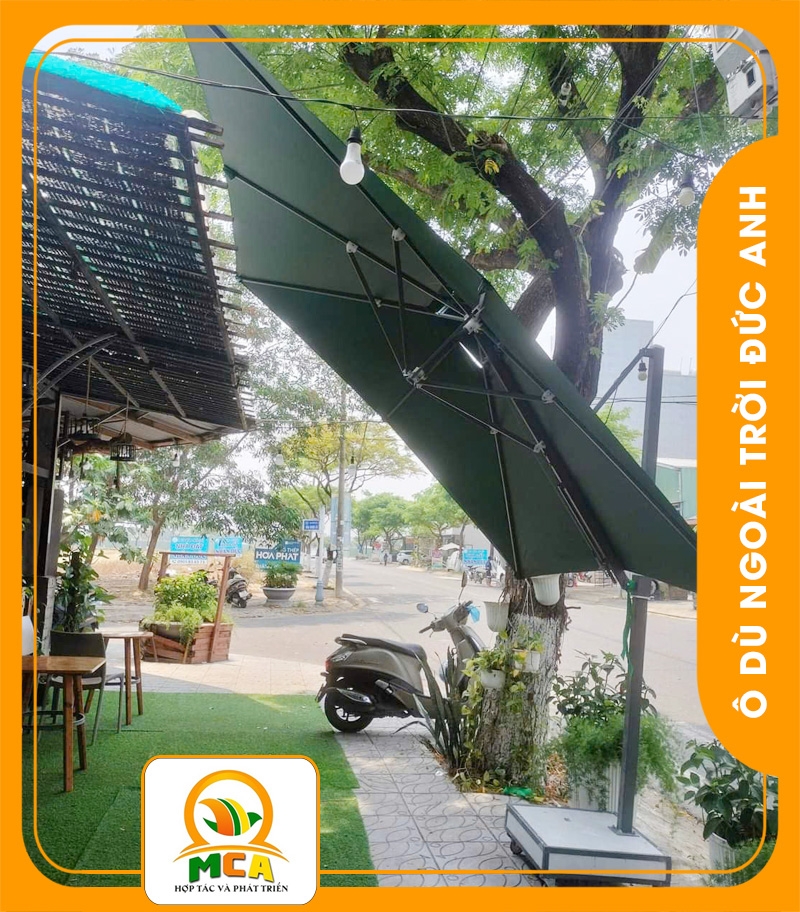 Dù Nghiêng Đa Năng Lệch Tâm Vuông